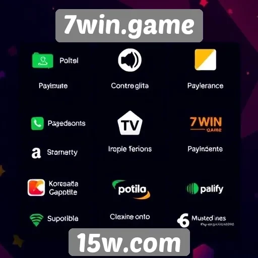 Métodos de pagamento aceitos no 7win.game