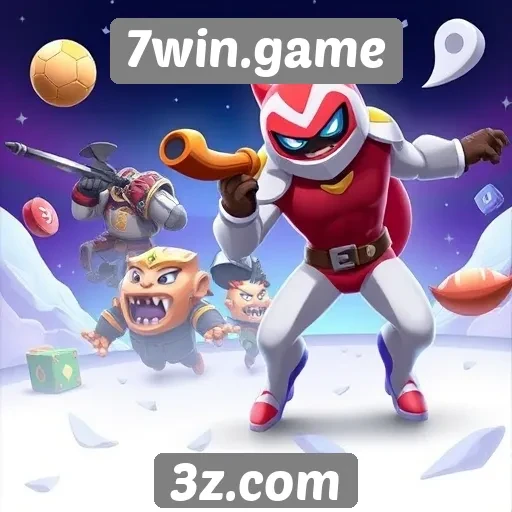 Variedade de jogos disponíveis no site 7win.game